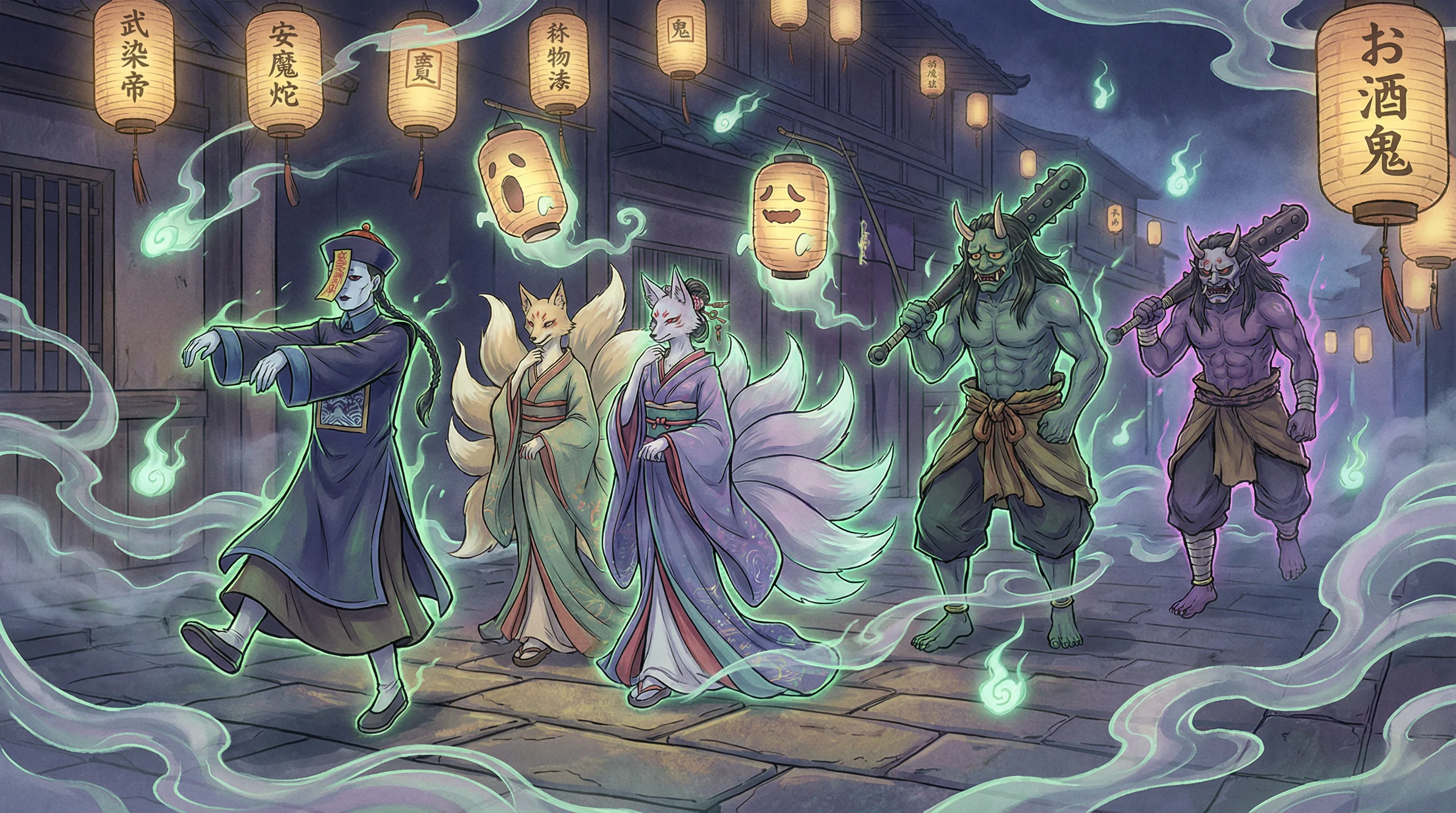 百鬼夜行 - 神秘电影入口 中日鬼怪动漫